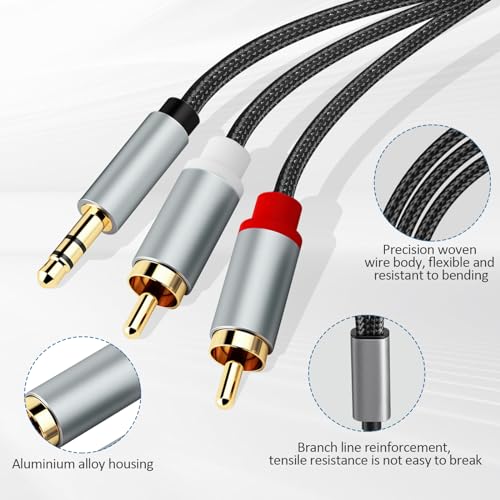 Starfa Lab 3.5mm to RCA Adapter Cable (3M)