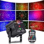 Sound Activated LED Disco Party Lights with 60 Patterns