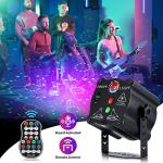 Sound Activated LED Disco Party Lights with 60 Patterns