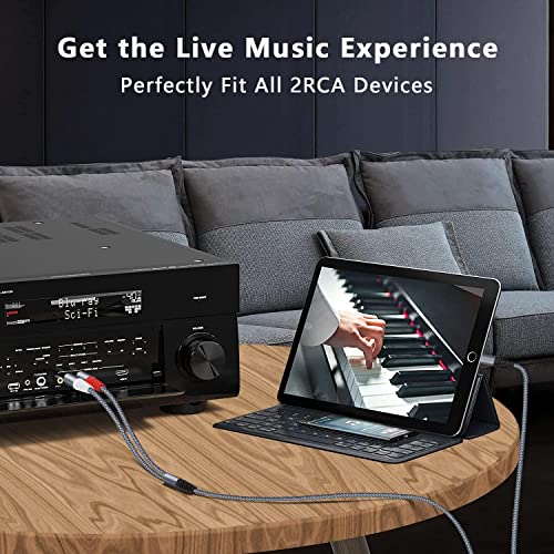 iPhone to RCA Audio Aux Cable 1.2m