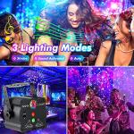 Sound Activated LED Disco Party Lights with 60 Patterns