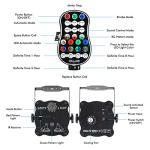 Sound Activated LED Disco Party Lights with 60 Patterns