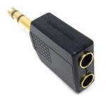 6.35mm Stereo Jack Splitter Cable Adapter