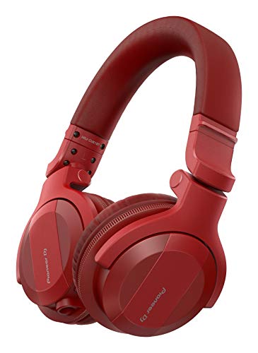 Pioneer DJ HDJ-CUE1BT-R Bluetooth Headphones - Red