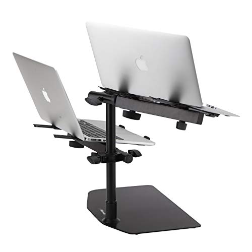 Universal Dual Laptop Stand with Adjustable Height