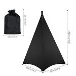 Universal 360° Speaker Stand Covers for Events