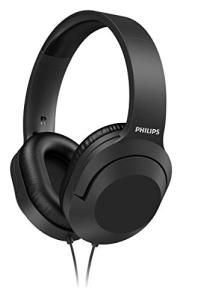 Philips H2005BK Over-Ear Wired Stereo Headphones
