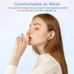 Bluetooth 5.3 Wireless Earbuds with Deep Bass