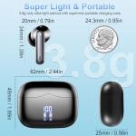 Bluetooth 5.3 Wireless Earbuds with Deep Bass