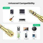 Premium 3.5mm to 6.35mm Headphone Adapter