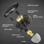 KZ ZS10 PRO X Hybrid Driver In-Ear Monitors