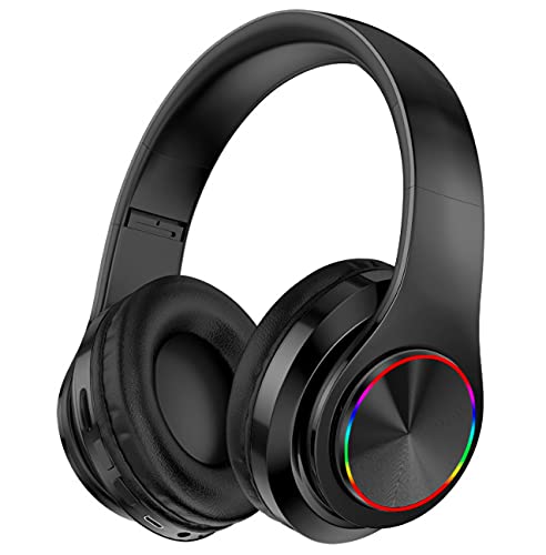 MUARRON Bluetooth Headphones with Colorful Lights