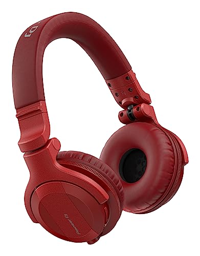 Pioneer DJ HDJ-CUE1BT-R Bluetooth Headphones - Red