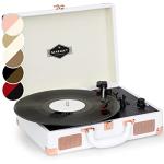 Auna Retro Vinyl Record Player with Speakers