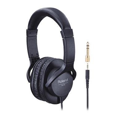 Roland RH-5 Black Monitor Headphones for Music Production