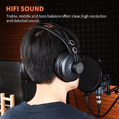 JOYO Over-Ear Monitor Headphones for DJs and Musicians