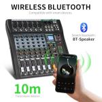 XTUGA CT60 6-Channel Digital Audio Mixer