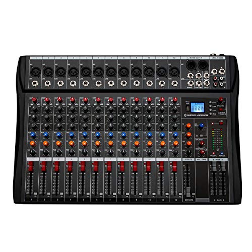 Depusheng DA12 USB DJ Audio Mixer Interface