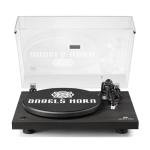 Angelshorn Bluetooth Vinyl Record Player Turntable - Black