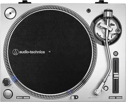 Audio-Technica LP140XPSV Direct Drive Turntable - Silver
