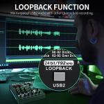 XTUGA AM06 6-Channel Audio Mixer with Bluetooth