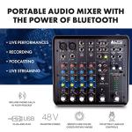Alto TrueMix 600 Mixer with XLR, USB, Bluetooth