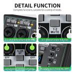 XTUGA AM06 6-Channel Audio Mixer with Bluetooth