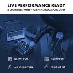 Alto TrueMix 600 Mixer with XLR, USB, Bluetooth