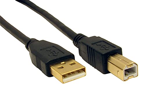 1M USB B Cable for DJ Equipment and Synths