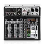 XTUGA 4-Channel USB Audio Mixer with Bluetooth