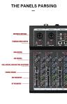 Weymic F4-Pro 4-Channel DJ Mixer with USB