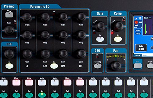 Allen & Heath QU-24 Digital Mixer 30-In/24-Out