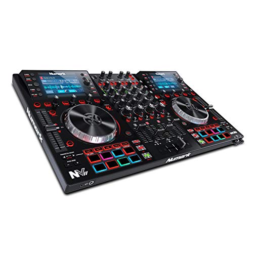 Numark NVII - 4-Deck DJ Controller with Serato