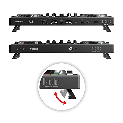 Hercules DJController Inpulse 500 with Numark HF125 Headphones