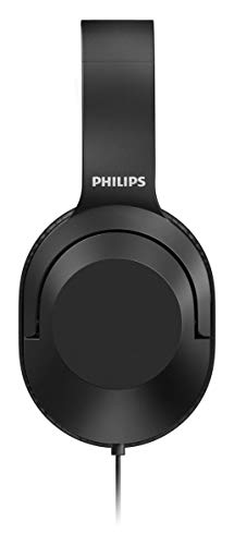 Philips H2005BK Over-Ear Wired Stereo Headphones