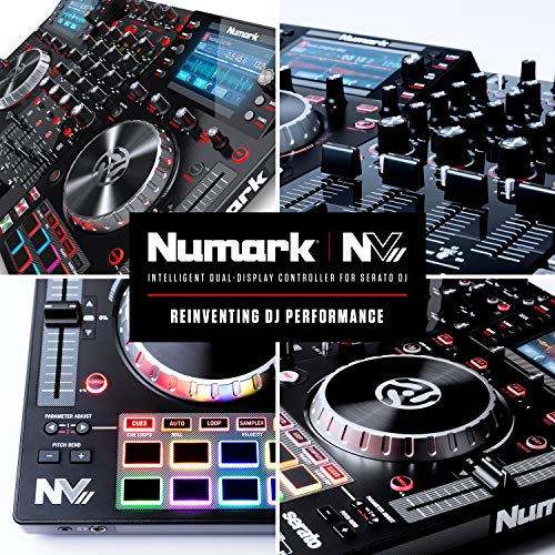 Numark NVII - 4-Deck DJ Controller with Serato
