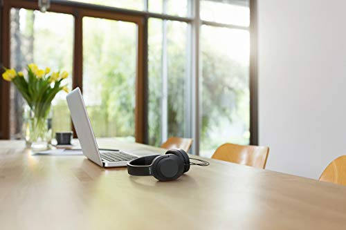 Philips H2005BK Over-Ear Wired Stereo Headphones
