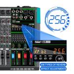 Depusheng PA8 8-Channel DJ Mixer with DSP Effects
