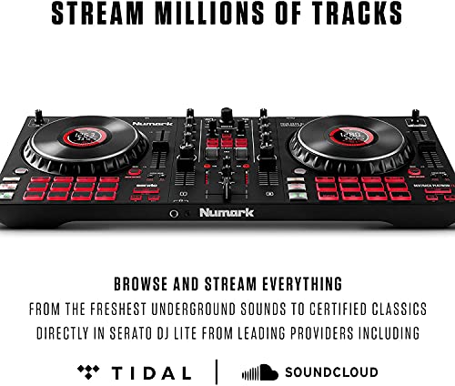 Numark Mixtrack Platinum FX DJ Controller & Headphones
