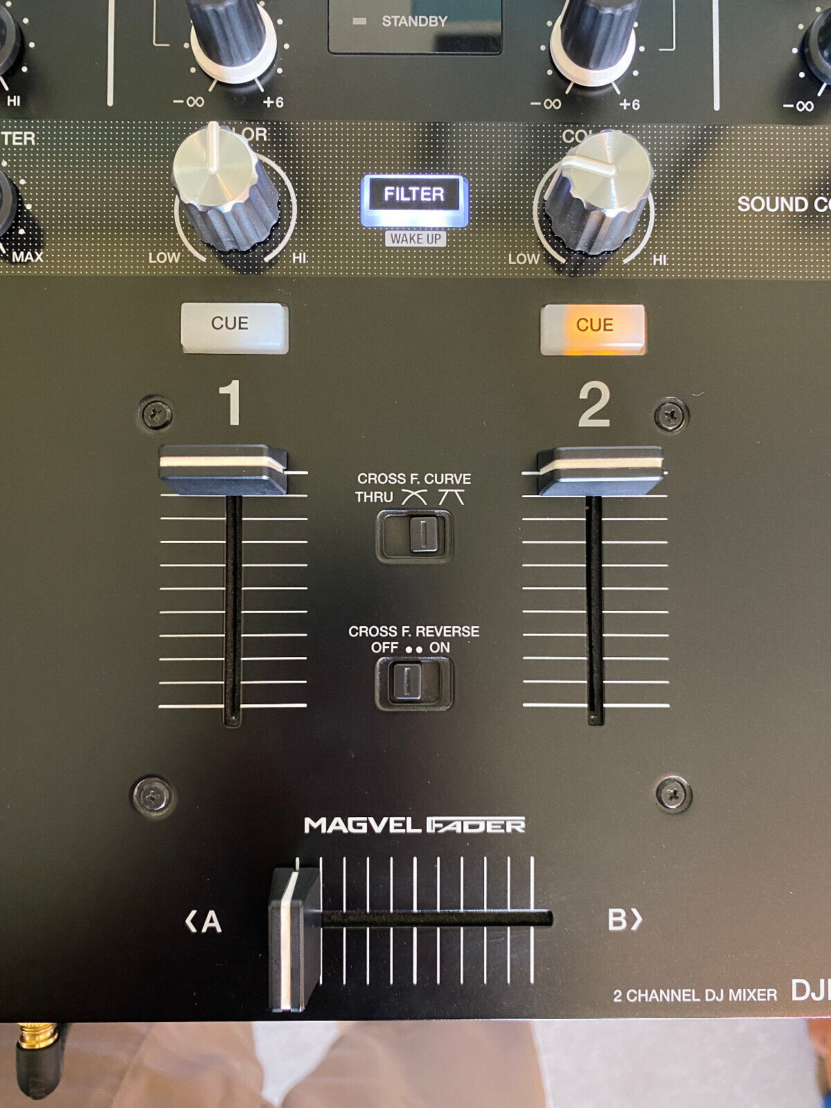 Pioneer DJM-250MK2 - Two channel mixer with filters