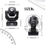 UKing 100W LED Moving Head Disco Lights, 8 Gobos