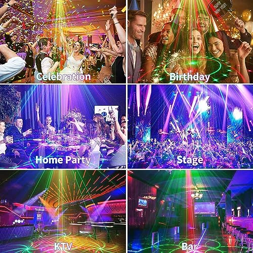 Mini RGB Laser Projector Stage Light for DJ Club