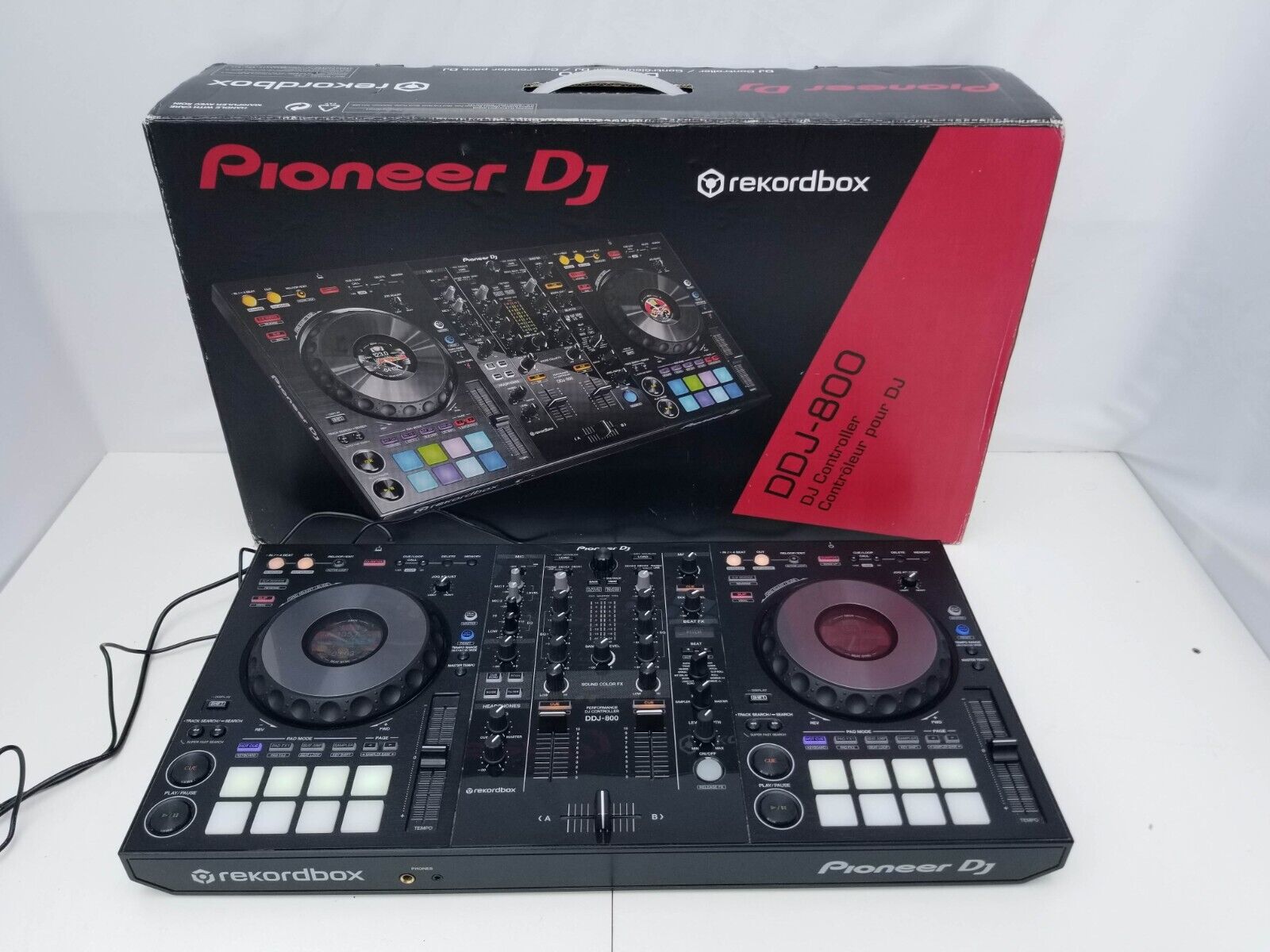 Pioneer DDJ-800 2-Deck Rekordbox Controller for DJs