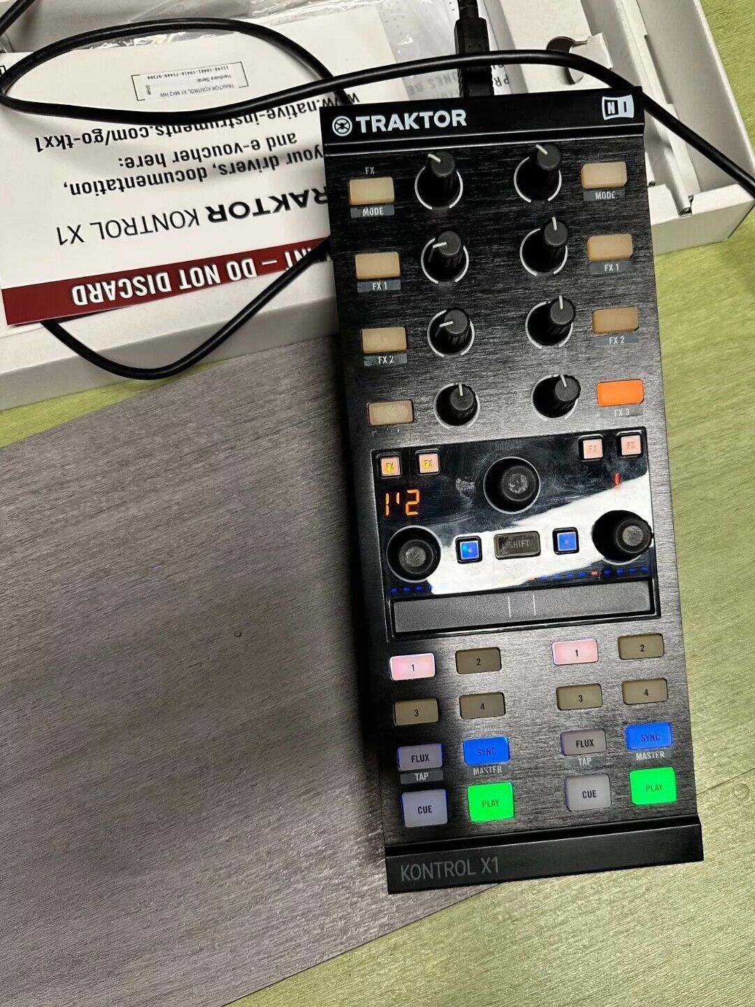 Traktor Kontrol X1 DJ Controller by Native Instruments