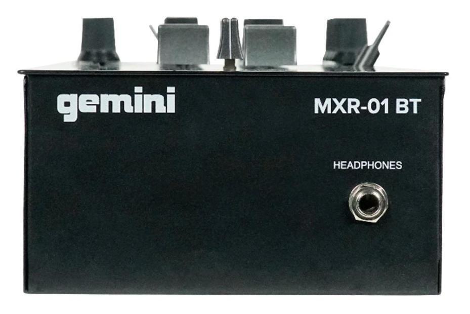 Gemini 2-Channel DJ Mixer with Bluetooth Connectivity