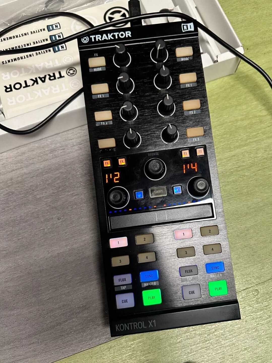 Traktor Kontrol X1 DJ Controller by Native Instruments