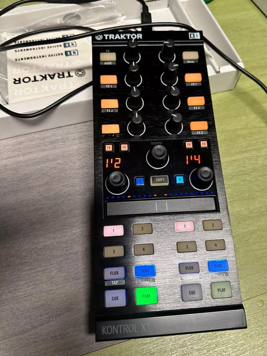 Traktor Kontrol X1 DJ Controller by Native Instruments