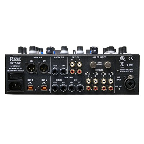 Rane Sixty-Two 2-Channel DJ Battle Mixer with Serato
