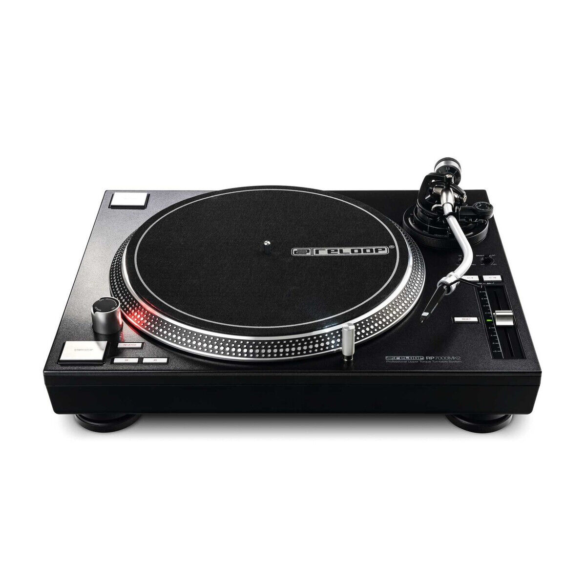 Reloop RP-7000 MK2 Professional Turntable System, Black