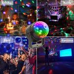 RGB DJ Sound Activated Disco Ball Strobe Light